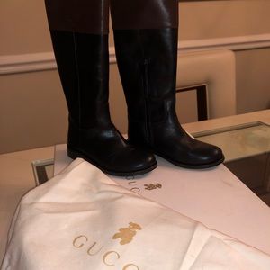 GIRLS GUCCI RIDER BOOTS🚫SOLD